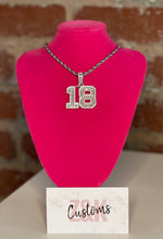 Load image into Gallery viewer, Varsity # Pendant
